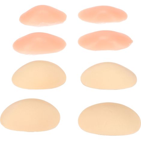 2 Paires de Coussinets d'Épaule en Silicone Adhésifs, Améliorateurs d'Épaule Réutilisables Anti-Dérapants (1/5)