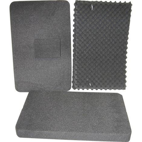 Alutec 36020 Inserto in schiuma 6 parti (L x L) 555 mm x 350 mm