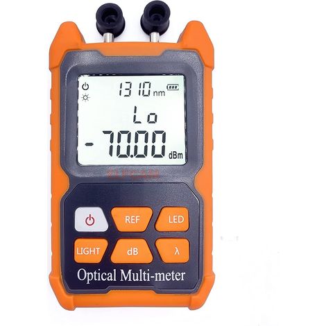 Einzigartiges tragbares optisches Multimeter E-200, Photometer mit VFL, Testbereich: -70 dBm bis +6 dBm