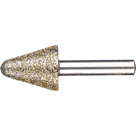 PFERD TOOLS Diamant-Schleifstift Kegel 24x30x8 mm D852 zum Schleifen von Grau-und Sphäroguss
