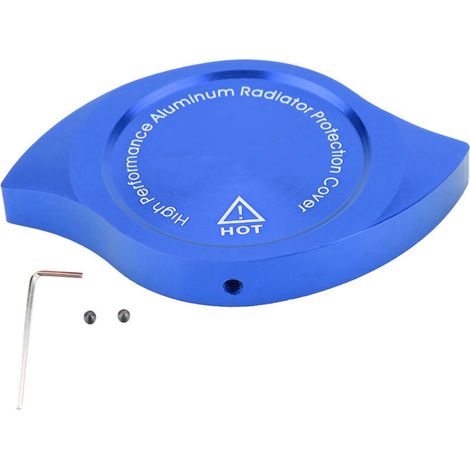 Stück blaue Aluminium-Autokappen-Dekorabdeckungen (1/5)