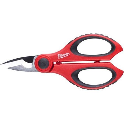 TIJERAS PARA ELECTRICISTA CON FUNDA-MILWAUKEE-4058546348137 (1/4)
