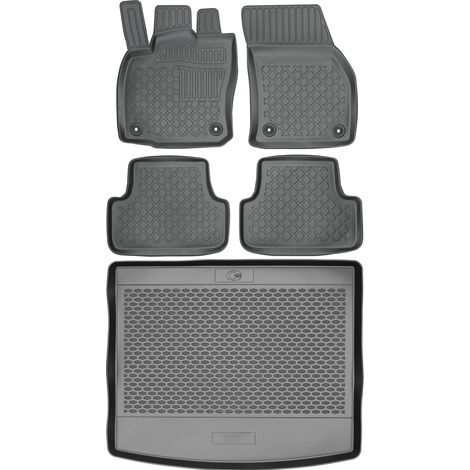Ensemble de tapis de sol et de coffre pour Seat Ateca SUV (à partir de 2016). (1/5)