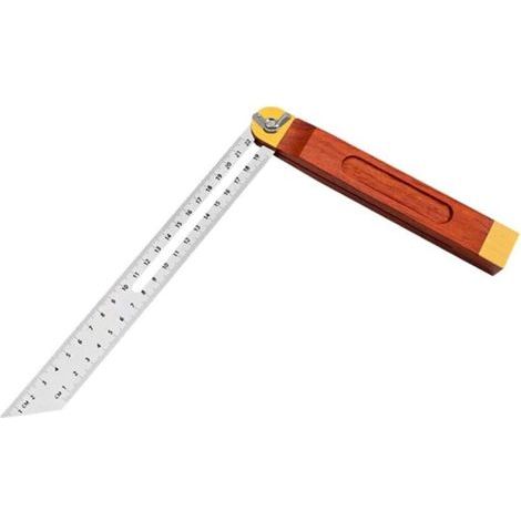 Schiebe-Winkelmesser für Schreiner – 22 cm / 9 Zoll – Zum Messen oder Duplizieren von Winkeln von 0 bis 360 Grad (1/4)