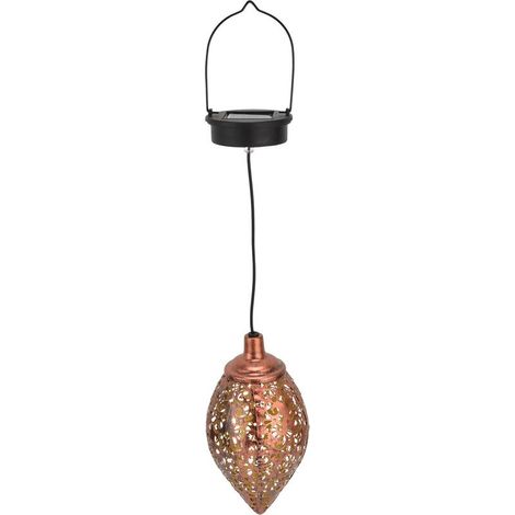 solaire rétro en fer forgé creux étanche luminaire décoratif (1/5)