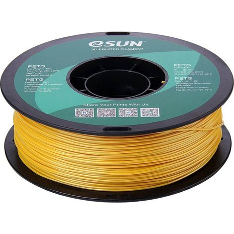 eSUN PETG Filament 1.75mm 1000g Solid Gold