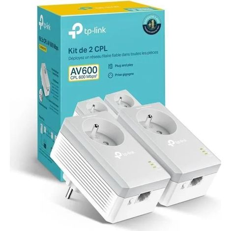 tp-link TL-PA4015P Kit Blanco 500 Mbps CPL