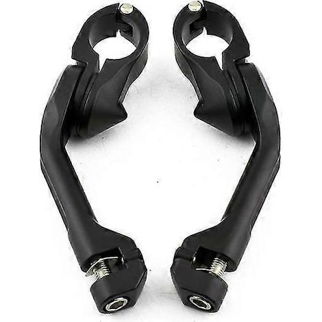 Highway Pegs Verstellbare Motorrad-Fußrasten Motorschutzbügel Sturzbügel Fußstützenhalterung für Harley Sportster XL Dyna Softail - NUR Halterung (1/5)