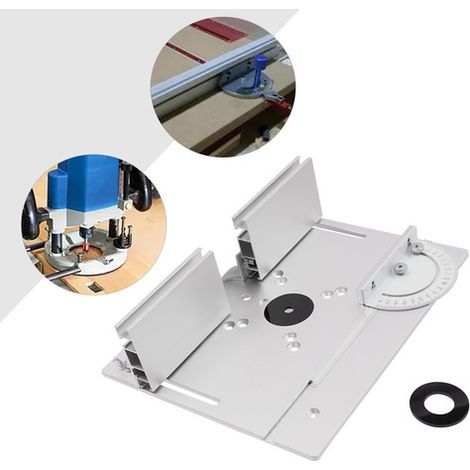 Router Table Insert Plate Wood Working Benches Aluminum Miter Saw Profile Fence (1/5)