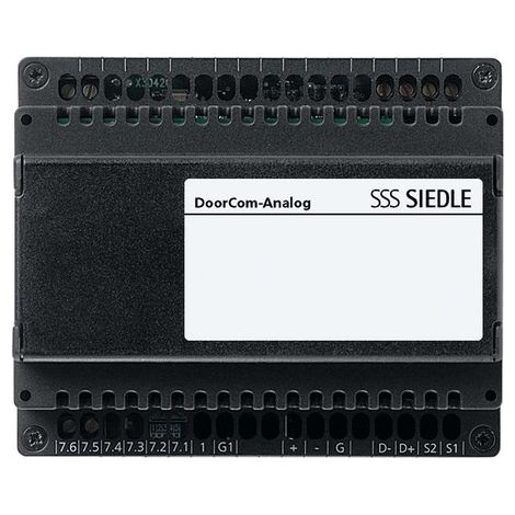 mel DCA 650-02 sistema de control de acceso negro