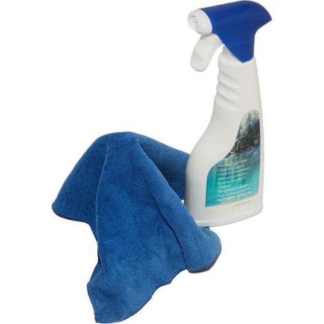 Geberit Reinigungsset AquaClean 500ml Sprühflasche und Reinigungstuch 242547001