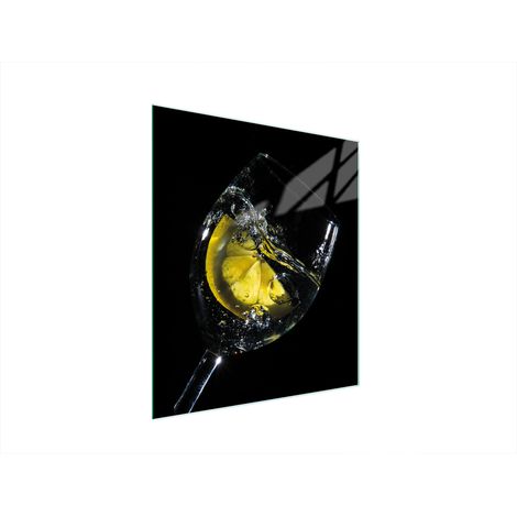 TAGLIERE IN VETRO 45x52 VINO (1/5)