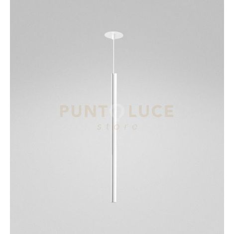 Lampada a Sospensione da Incasso Thalassia SG/I Bianco 7W LED 3000K 398lm 18° - Gealuce Sospensione in alluminio satinato design moderno