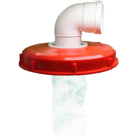 Couvercle de cuve IBC avec filtre en nylon lavable pour eau de pluie 1000 litres, accessoire de récupération (1/3)
