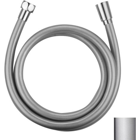Flessibile doccia PVC 150 cm finitura acciaio inox [ IMEX® ]