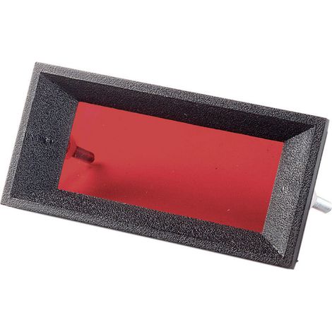 Strapubox FS41 Rot Filterscheibe Rot (transparent)