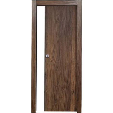 PORTA MICROTEC SCORREV NOCE QUERCIA 90X210