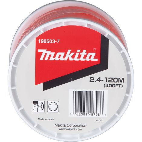 Makita 198503-7 Runddraht-Freischneider 2,4 mm x 120 m