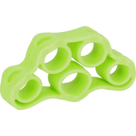 Anneau de Musculation Portable pour Doigts, Résistance Réglable, Poignée de Renforcement Vert, Lot de 2, Fitness à Domicile (1/5)