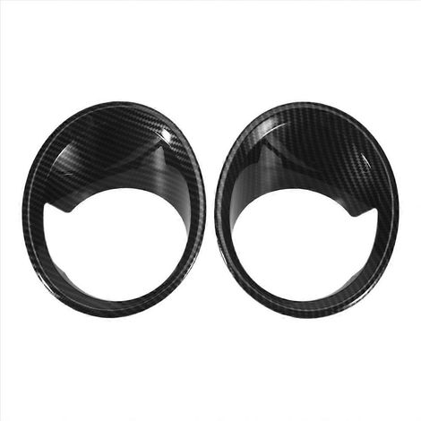2-teilige Carbonfaser-Zierleiste für BMW X5 F15 2014-2018 Nebelscheinwerfer, Zierleiste (1/5)