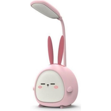 Lampe de Bureau LED pour Enfants - Rose - Lampe de Bureau Sans Fil - Rechargeable par USB - Lampe de Bureau pour Enfant Cadeau (1/5)