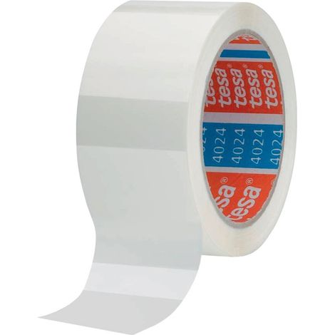 tesa Klebeband weiß Tesapack 4024 66mx50mm 6 Stk (1/2)
