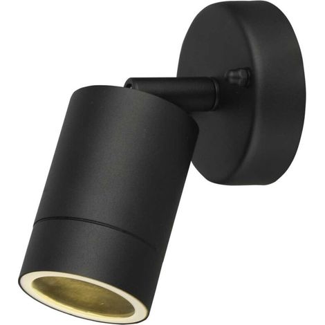 Applique extérieure - Spot GU10 noir mat IP44 (1/5)