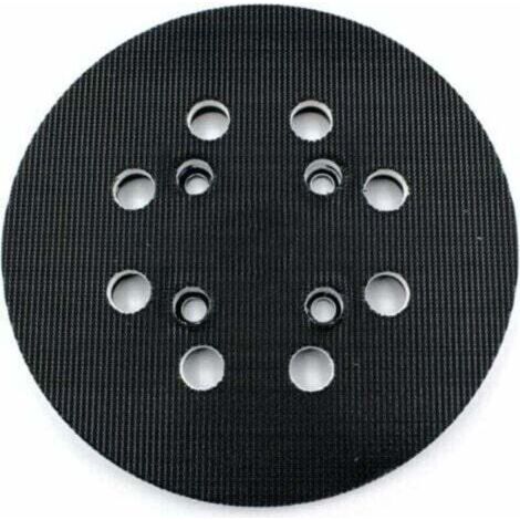 Schleifteller für Bosch (Ø 125 mm, mittlere Härte) mit Zubehörsystem für PEX 300/400 AE / 4000 AE / Advanced Orbit 18 Exzenterschleifer,