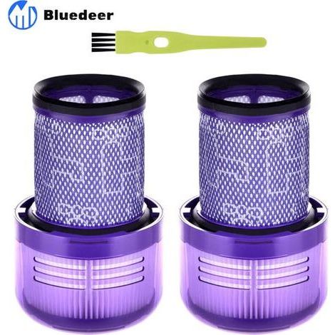 V12 Lot de 2 filtres pour Dyson V12 Detect Slim Absolute Extra Aspirateur Filtre de Remplacement pour Dyson V12 Slim Motorhead Complete Pièces de rechange Accessoires 971517-01 (1/4)