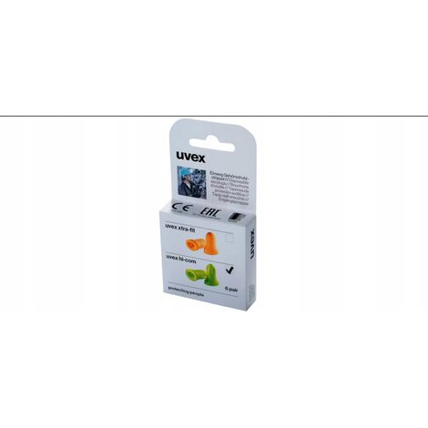 Tappi per le orecchie uvex hi-com 6 paia