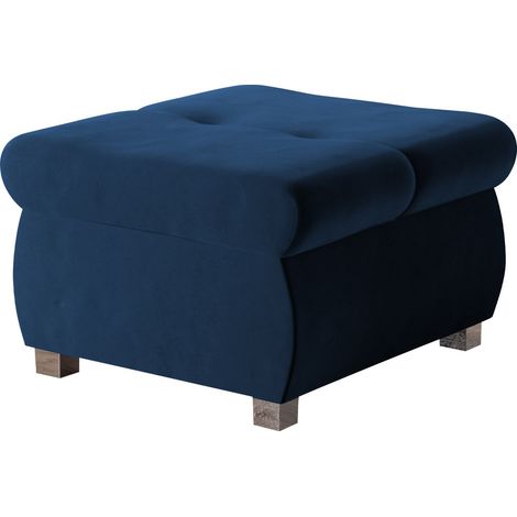 Reposapiés Comfivo Nitor, Magic Velvet 2216, 39x60x60cm, Diámetro: 0, Tapiz, Patas: Plástico, 0, Parcialmente montado