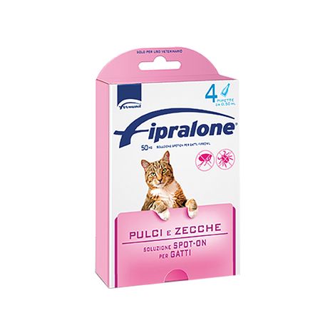 ANTIPARASSITARIO FIPRALONE SPOT ON GATTO FORMEVET - CF=PIPETTE 4- 1 confezioni