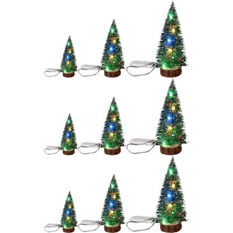 Bardusch-Mini Sapin de Noël Artificiel, Sapin de Noël Artificiel Effet Neige (1/5)