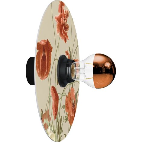 Lampada da parete o soffitto con paralume a disegni floreali 'Blossom Haven' - Waterproof IP44