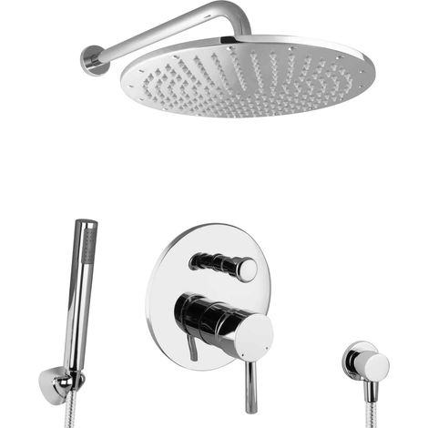 Ensemble de douche encastré rond PaulGurkes (1/5)