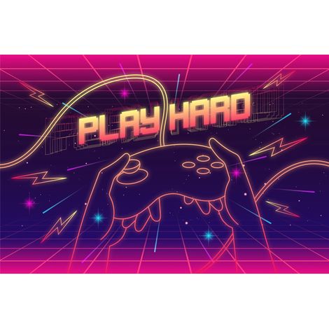 Tapis magnétique pour le radiateur GRA Magnet Radiateur cover Play Hard (1/5)