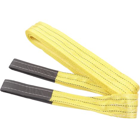 Sangle de levage 3T 6614LB 6M 19,69FT Polyester épais élargi robuste stable élingue pour grue palan (1/5)