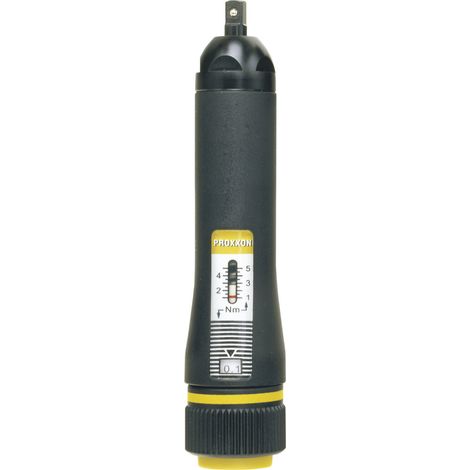 Proxxon MicroClick-Drehmomentschrauber MC5 15 Nm mit Kunststoffkoffer
