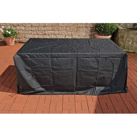 Abdeckhaube Sierra 208x157x75 cm schwarz