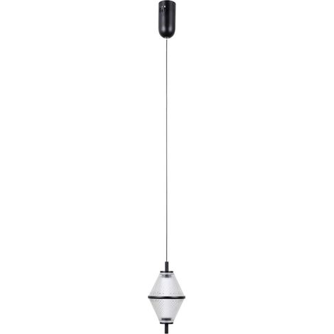Fuente LED-Pendelleuchte schwarz MAT ALU italux PND-34395-1-BK (1/4)