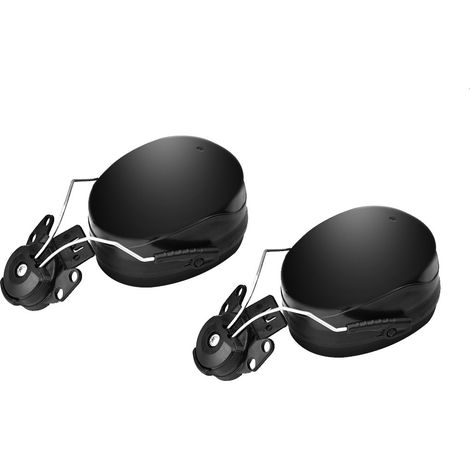 Casque de chantier avec serre-tête antibruit réducteur de bruit insonorisant, protection auditive de chantier, accessoire à clipser (1/5)