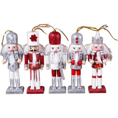 5 casse-noisettes de 12 cm (4,7 pouces) - Décorations de Noël - Mobilier (1/4)