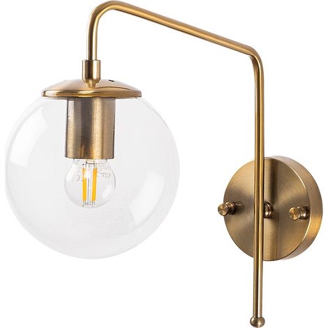 Aplique de pared, Estructura de metal 15x32x32 cm