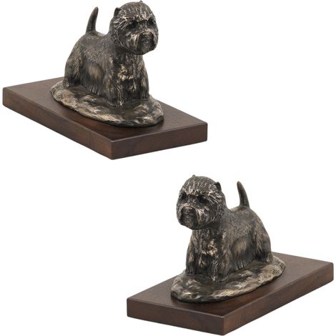 West Highland White Terrier, Westie - statuetta di cane, statuetta da ufficio, trofeo per una mostra canina di Art-Dog (1/5)