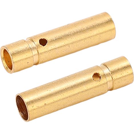 10 vergoldete Bananenstecker aus Kupfer, 12.031 Gold, 3,0 mm Stecker/Buchse, Metallverbinder, 10er-Packung (1/5)