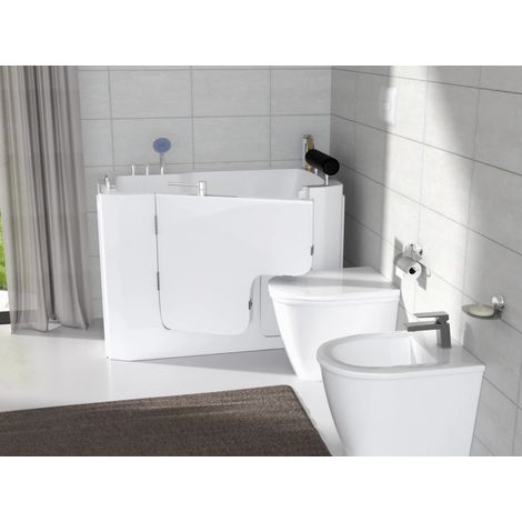 Vasca da Bagno con Sportello Laterale per Anziani e Disabili Velar - Formato: Apertura Sinistra (1/4)