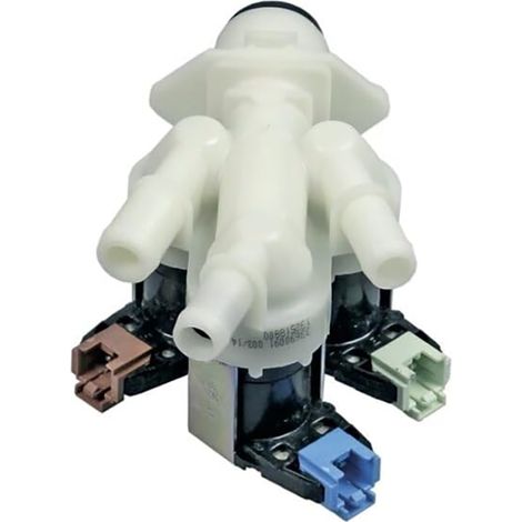 Electroválvula 3 Vías AEG  C.O. 50297025004  Modelos L62840L, L6470FL, L66640L  Control de Llenado Triple