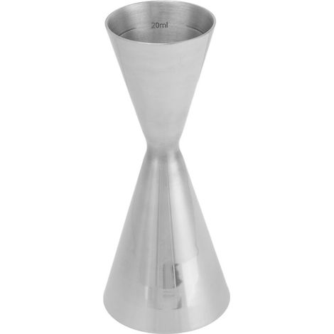 Jigger Japonais en Acier Inoxydable 304, 30-60ml, Mesureur de Bar Brillant pour Cocktails