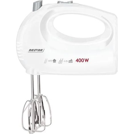 MPM MMR-25 Frullatore a immersione bianco 400W 5 velocità Turbo (1/5)
