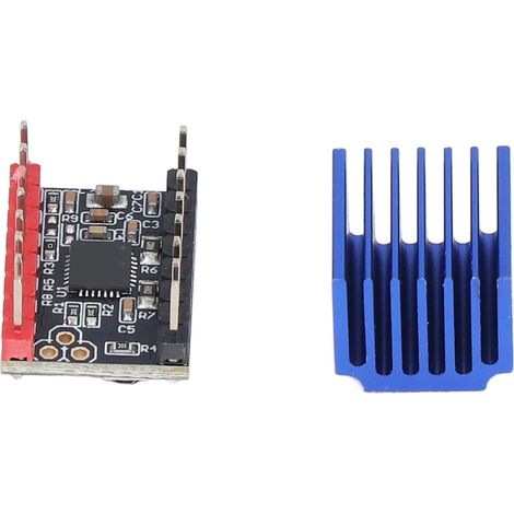 Module de commande de moteur pas à pas en mode UART ultra silencieux avec dissipateur thermique TMC2209 pour imprimante 3D